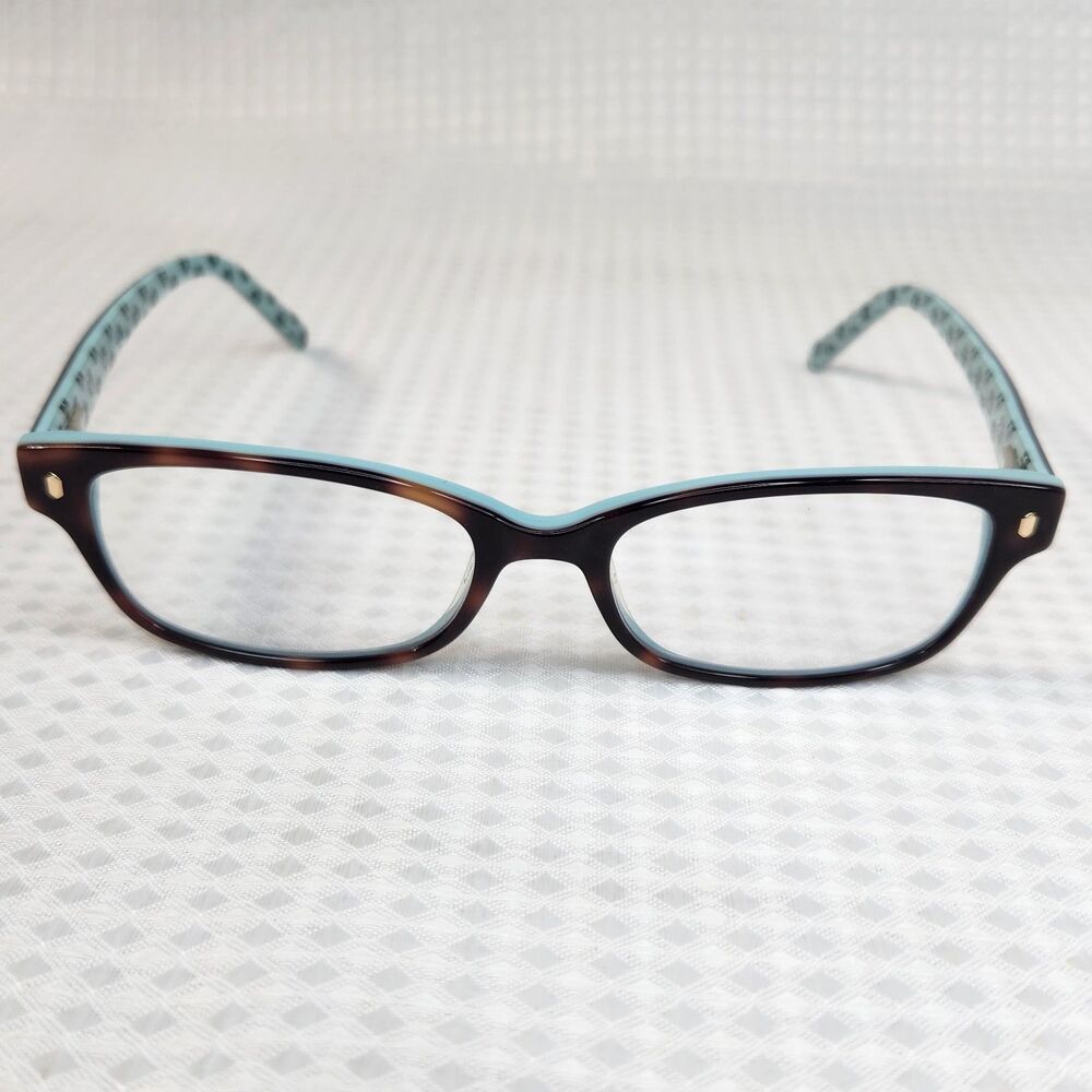Kate Spade New York Lucyann 2NL Eyeglasses Frames Tortoise Blue 135mm Womens
